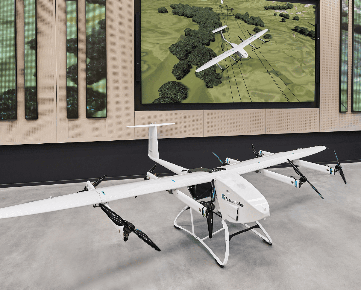 Hybride Flugform